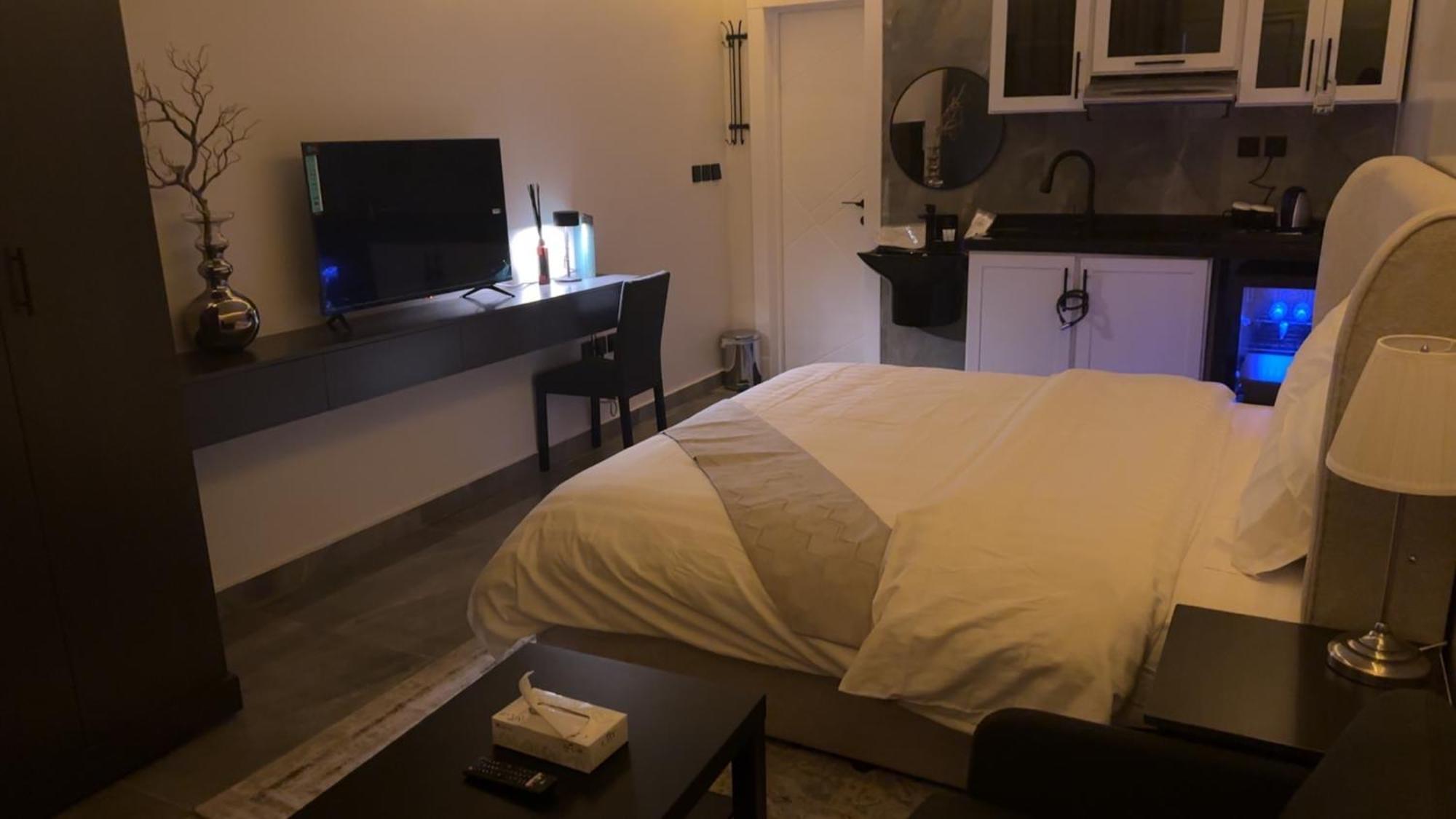 استديو فندقي انيق شمال الملقا ذاتي Luxury With Self Entry قريب من البوليفارد * Riyadh